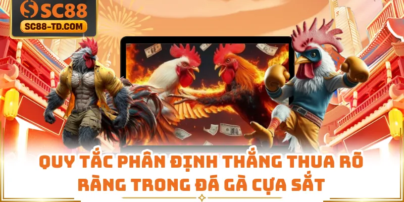 Quy Tắc Phân Định Thắng Thua Rõ Ràng Trong Đá Gà Cựa Sắt